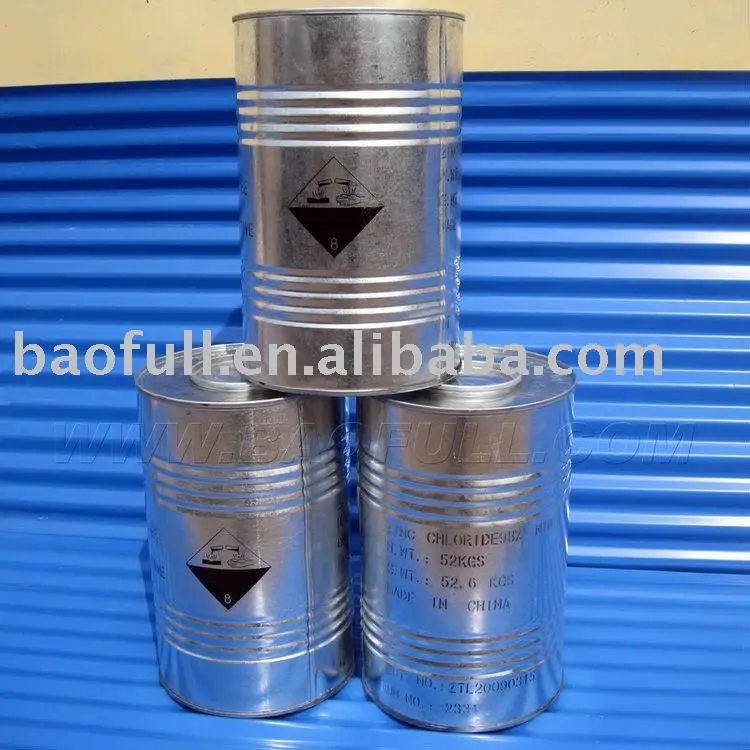 supply Zinc chloride 7646-85-7 ZnCl2 (Zinc Chloride)