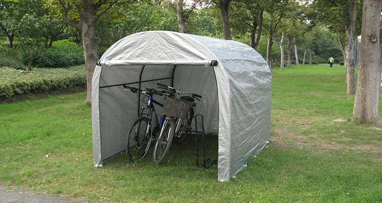 round top bike shed storage  bike tent bike shelter