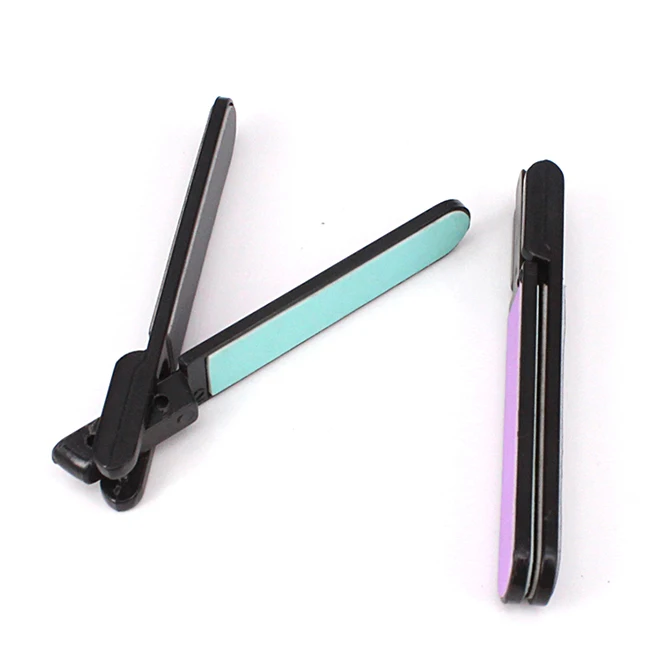 Лучшие продажи 4 способа пластиковая буферная пилочка для ногтей складывая пилочка для ногтей