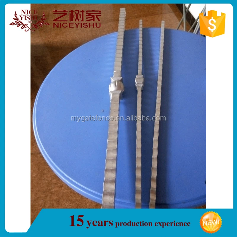 2016 latest Beautiful decorative simple horizontal aluminum fence designs/aluminum balusters