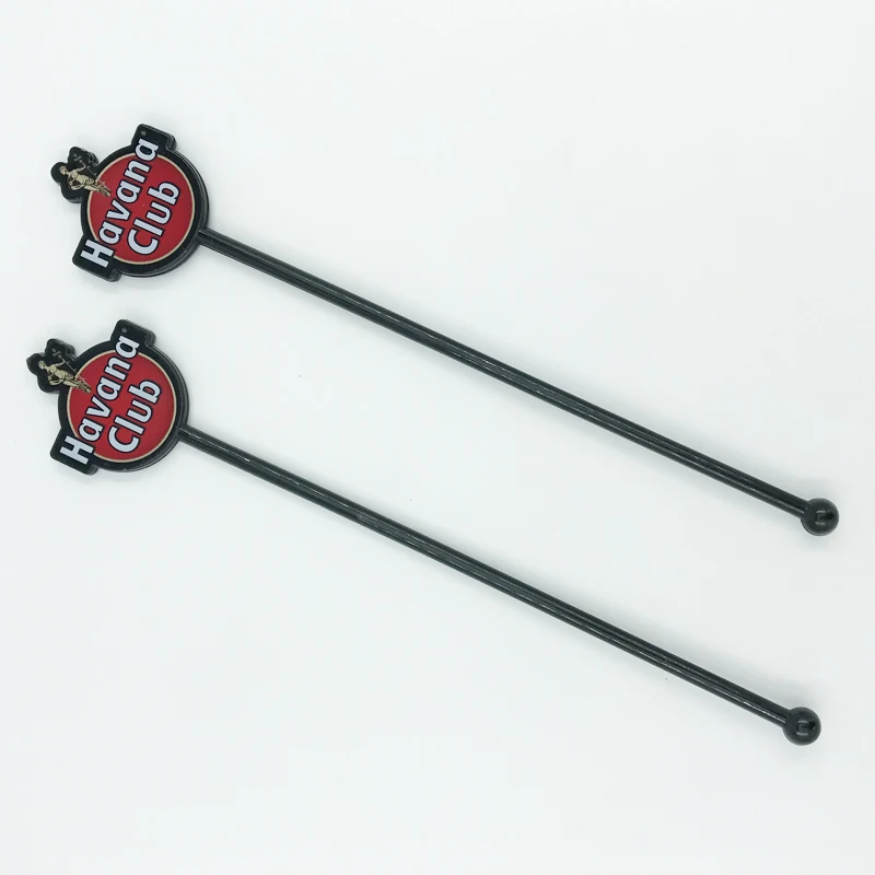 
bar tools party decoration PS plastic cocktail stirrer custom swizzle sticks 