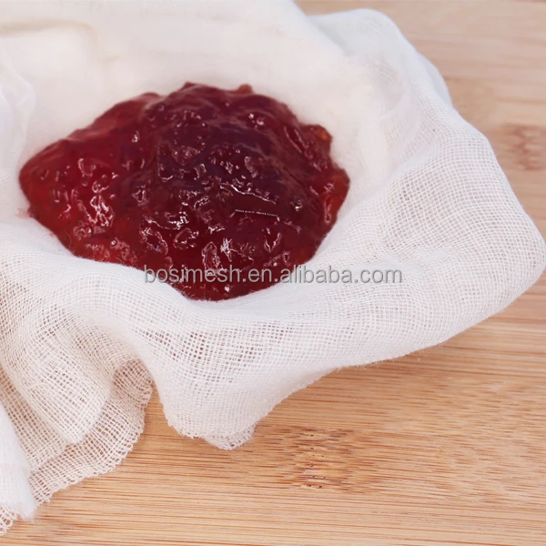 BOSI Reusable 100% Unbleached Cotton Fabric Cheesecloth
