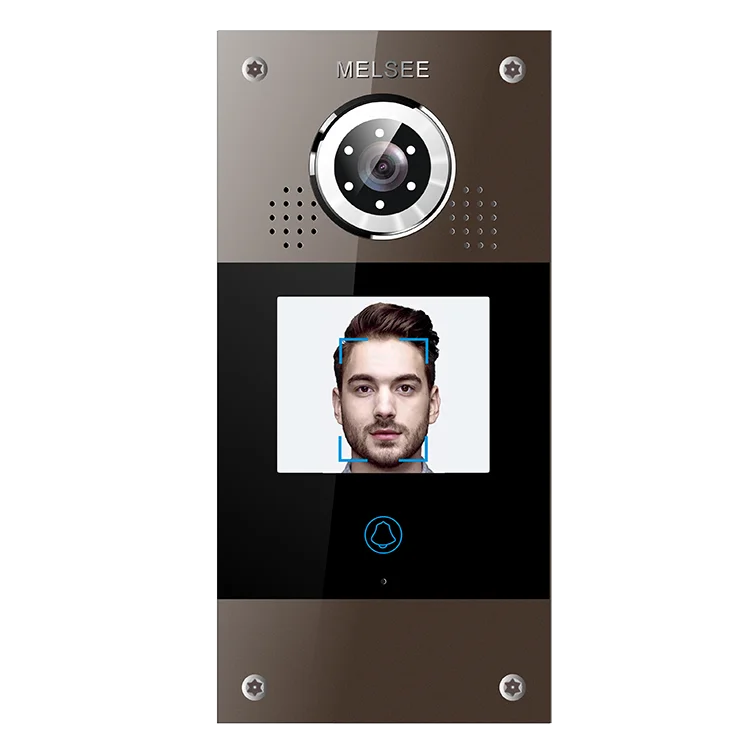 Melsee factory 4 wire single home villa video door intercom system
