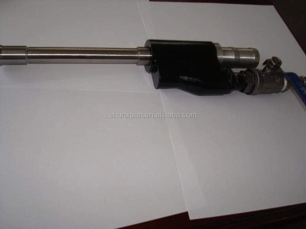 fiber suction gun for polyester staple fiber, psf production line,