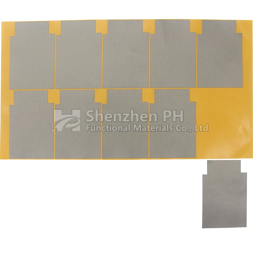High quality rf absorber electromagnetic wave absorber made of mnzn soft ferrite powder