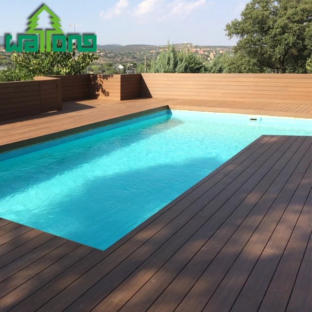 
2019 New Tech WPC Co-extrusion capped composite decking 