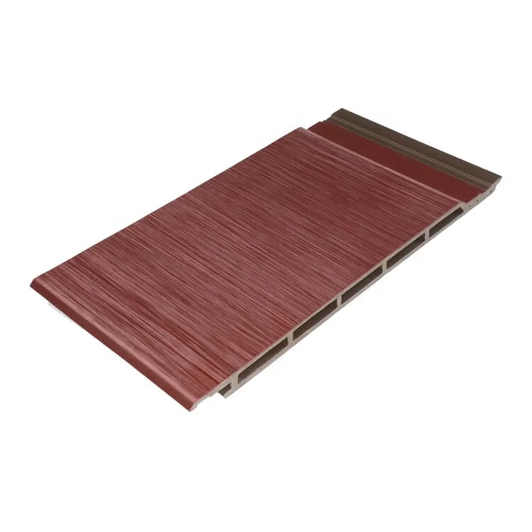 Exterior Fire-proof WPC Wall Panel Building Materials Wall Clading Decorative WPC Outdoor Wall