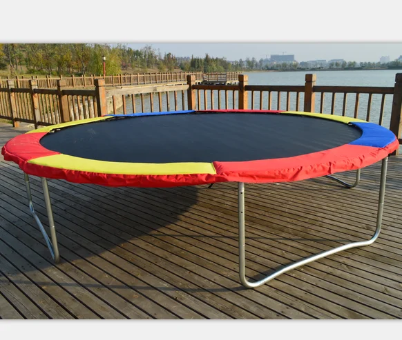 Large Household Gymnastic Bungee Trampoline with Safety Net and Enclosure for High Jump