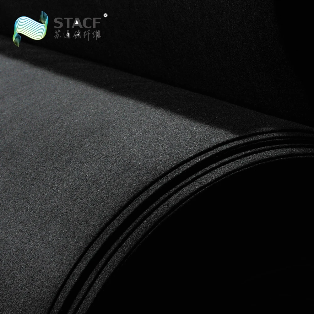 Odor removal laminated activated carbon fiber fabric felt