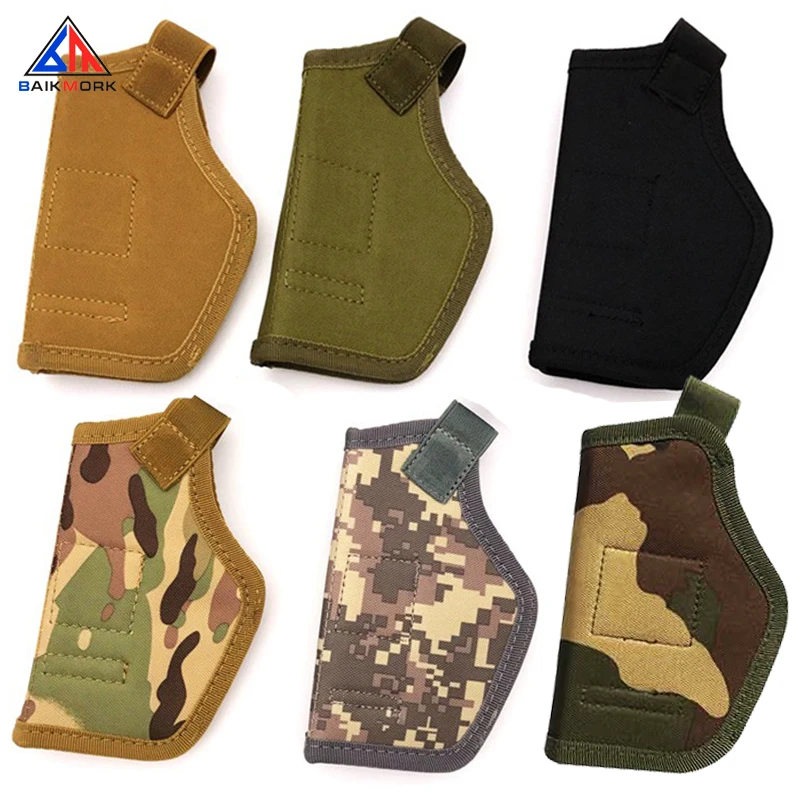 Tactical Portable Lightweight Hunting Gear Holder Bag Right and Left Universal  Concealed Carry Holster Bag with Clip