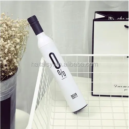 Promotion Wine Bottle Shape Umbrella from chinaCompact Fashion Wine Bottle Folding Parasol Sun/Rain Protection Umbrella