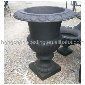 Botou hengsheng cast iron decorative flower planters and urns