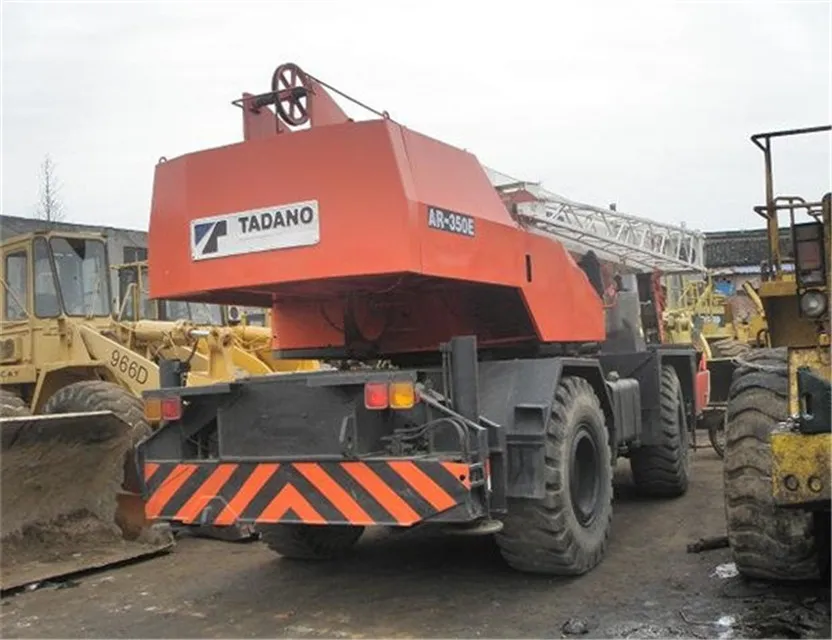 
Used Tadano 35 ton overhead crane ,low price 25 ton,35ton rough terrain crane ,AR350E truck crane in china for sale 