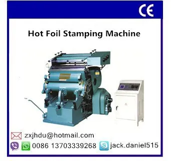Tymb-930 digital flatbed foil stamping machine manual type