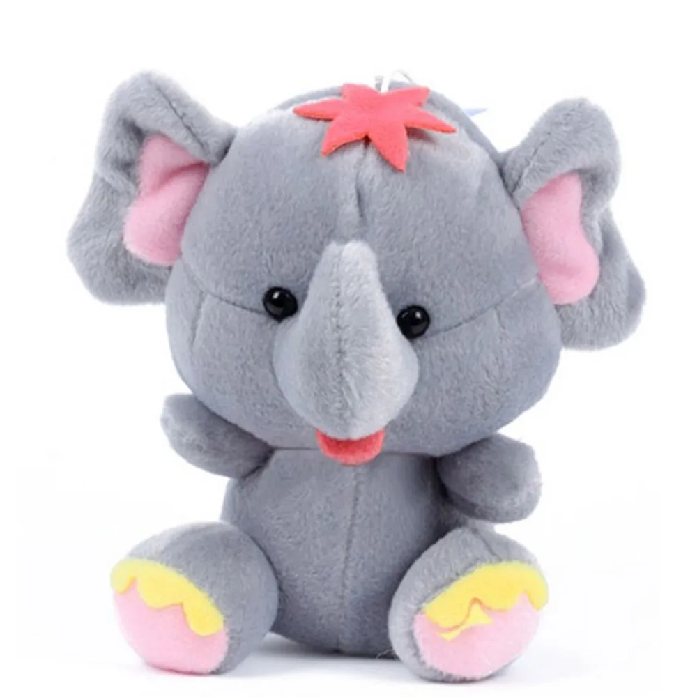 Soft toys stuffed blue elephant plush toy talking baby doll