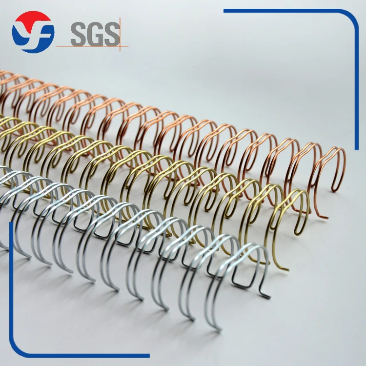 Nylon Coated Steel Wire O Bronze Metal Binder Binding Spiral Comb Ring