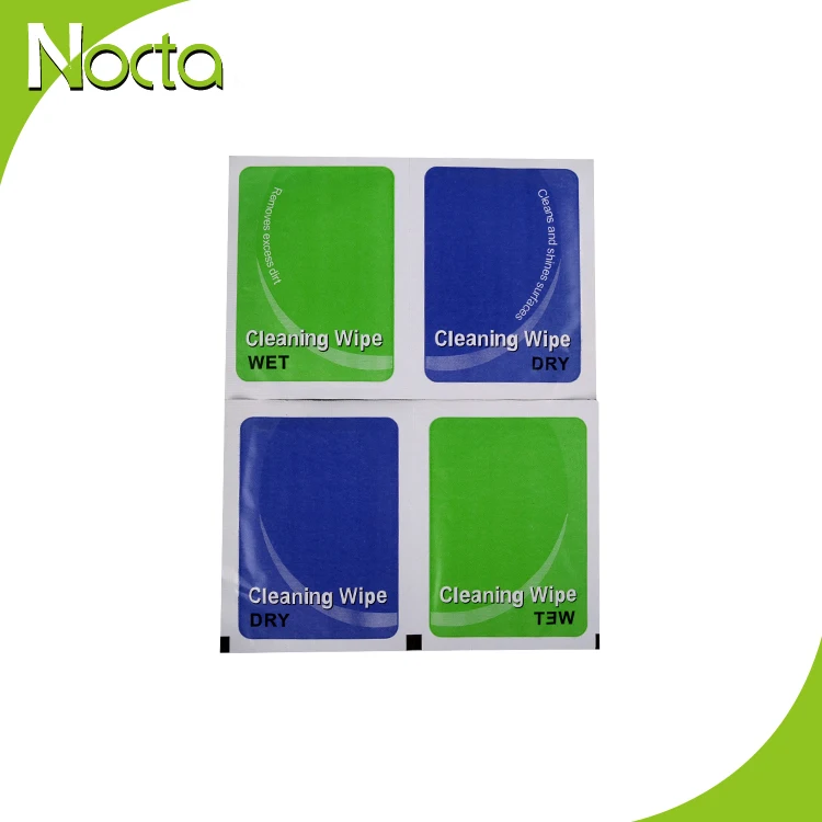 Lens cleaning wet wipes custom logo