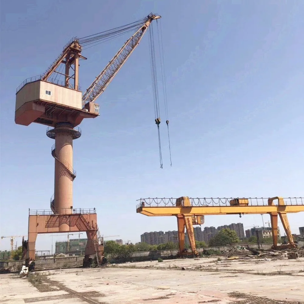 Second-hand Weihua 60 ton Portal Crane Port used Crane for sale
