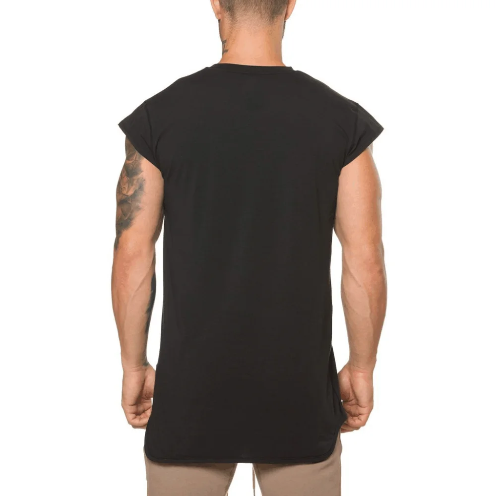 o-neck custom logo printed 95 cotton 5 spandex rounded hem mens fitness t shirt in bulk