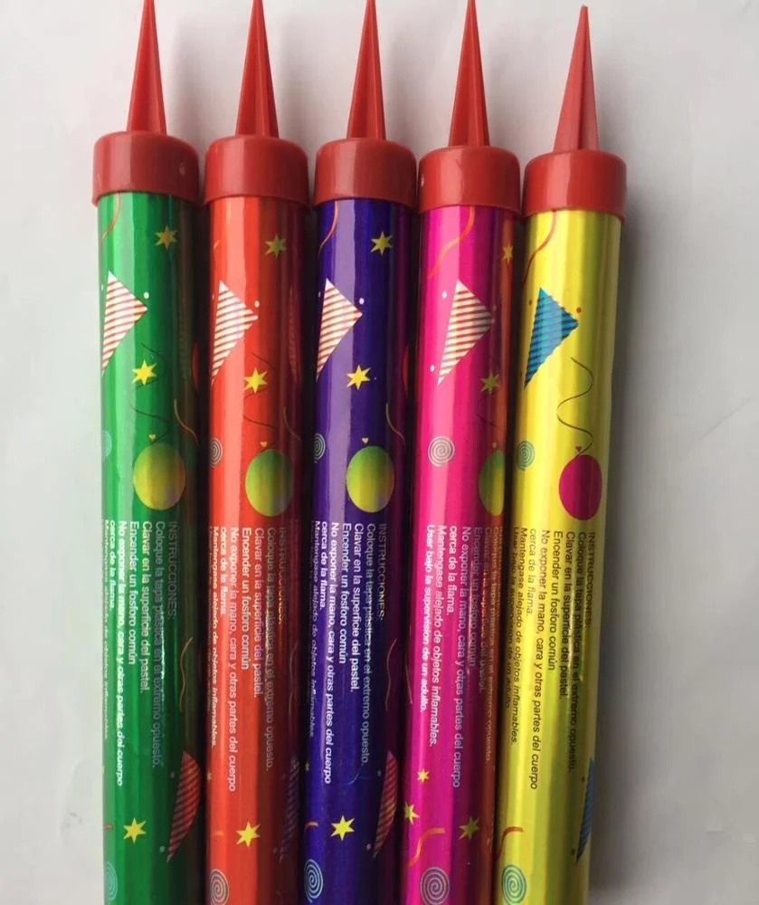 Europe market hot sale best price 15cm45s birthday candle ice fountain fireworks