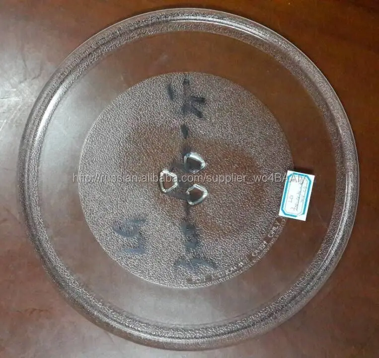 Plate (glass tray) 32cm Plate for microwave flat plate