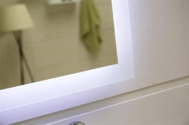 
Electric Hotel Bathroom Mirrors With Demister And Clock China Supplier 