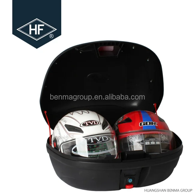 43L motorcycle luggage box with led light