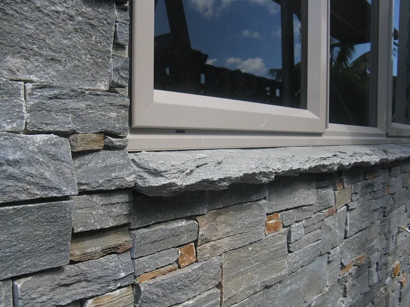 
Exterior Decorative Green Slate Cultured Wall Stone Panel veneer CZ-N03 