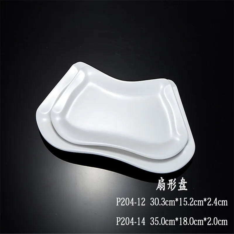 Dinner plate set Square Plate Tableware For a Restaurant
