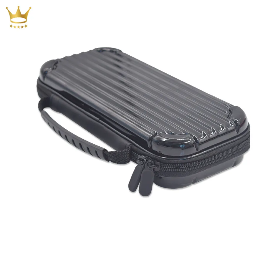 Crown ABS Hard Shell Pouch Case for Nin tendo Switch Joy Con Console Cable Gamecards