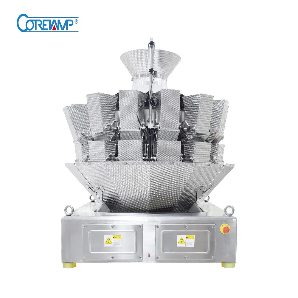 
Coretamp Multi functions Multihead Weigher / Multi Head Scales Weighing Machine for puffer food and fruit  (60767734972)