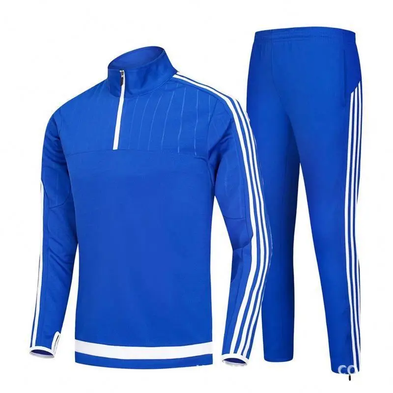 OEM football training tracksuits, wholesale tracksuit soccer, latest design soccer training tracksuit
