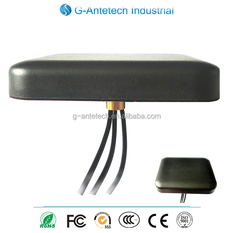 High quality good selling gain multi band  gps/wifi/iridium antenna with SMA/MCX/FAKRA connector