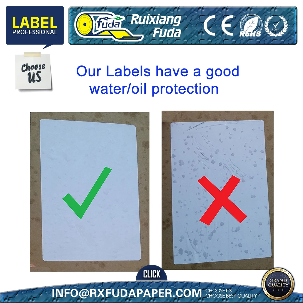 
Best quality Direct Thermal Label 60 mm x 60 mm,500 pcs /r oll 