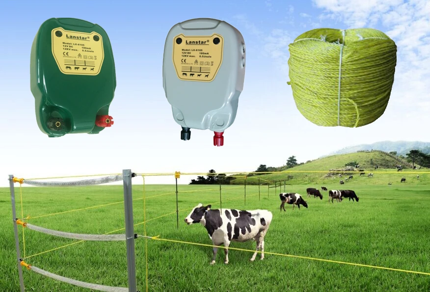 2015 Hot Sale Electric Poultry equipments, Portable Power fence system, Solar Panel Electric Fence Energizer from China