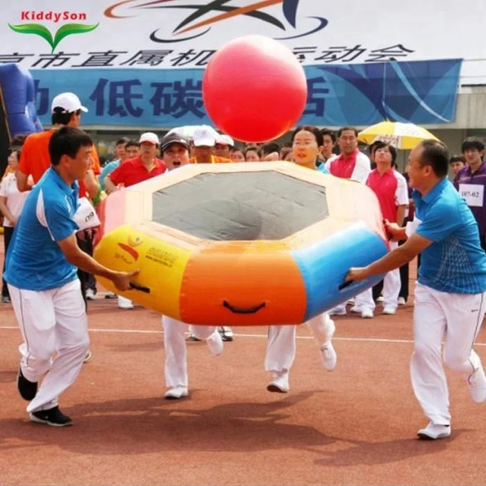 inflatable fun sport games , inflatable ball for teamwork and interactive play system in the school public place