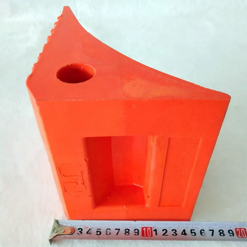 Best Sale Logo Accepted  Maximum Load Bearing 5T Urethane Foam Truck Wheel Blocks For Trailer