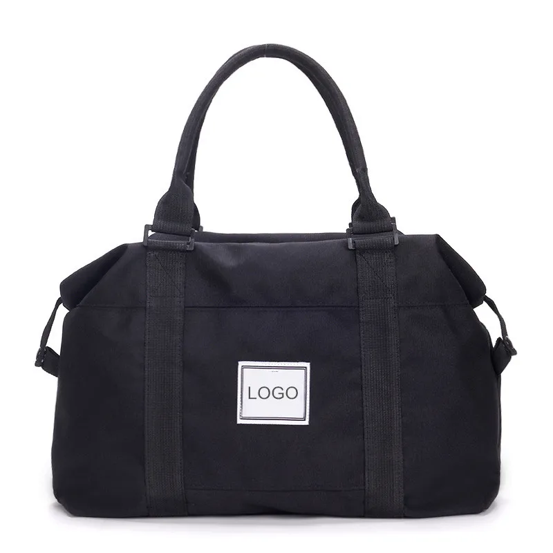 Спортивная сумка-тоут с логотипом на заказ, Складная Водонепроницаемая Спортивная розовая Дорожная Спортивная Сумка для женщин