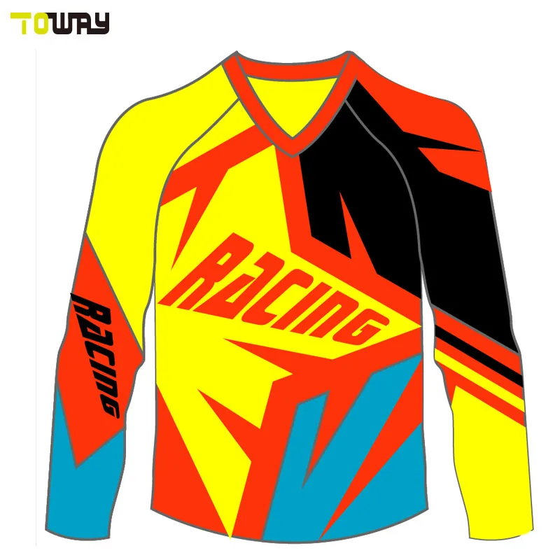 unisex custom sublimated 6xl motocross jersey