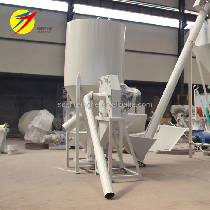vertical poultry feed mixing machine, layer chicken feed mash mixer