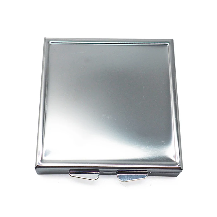 Blank square pill box metal wholesale pill case box