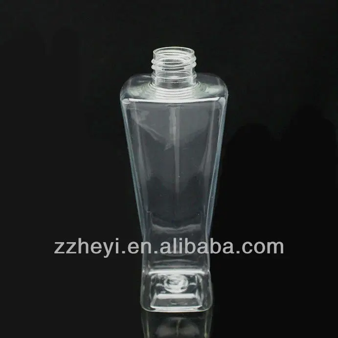 
8oz 250ml clear square plastic lotion bottle empty for sale 