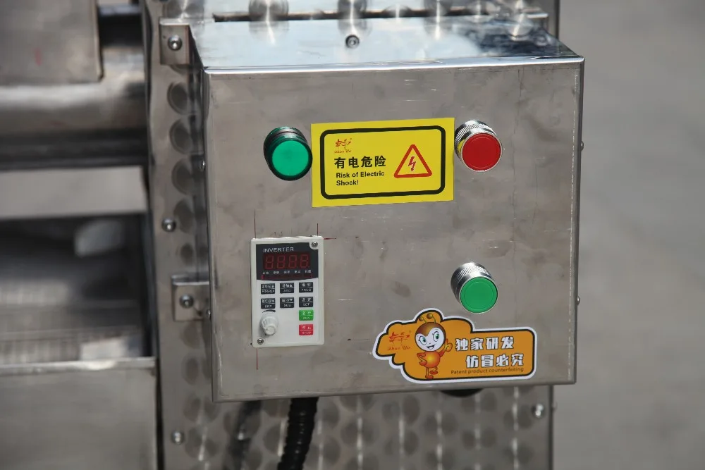 Automatic Stainless Steel Cappings Screw Press Honey/Beeswax Separator