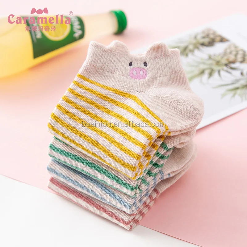 2019 new design  korea fashion cute ankle socks women
