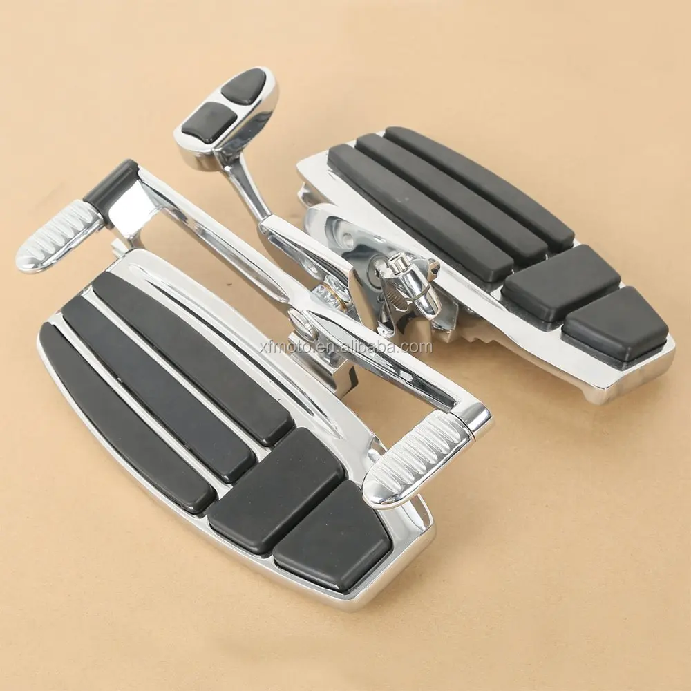 Motorcycle Driver Foot Board Floorboard Kit For Honda Goldwing GL1800 Valkyrie 01-15