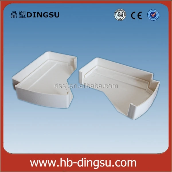 PVC Rainwater Gutters Large Plastic Trough in 7 Inches