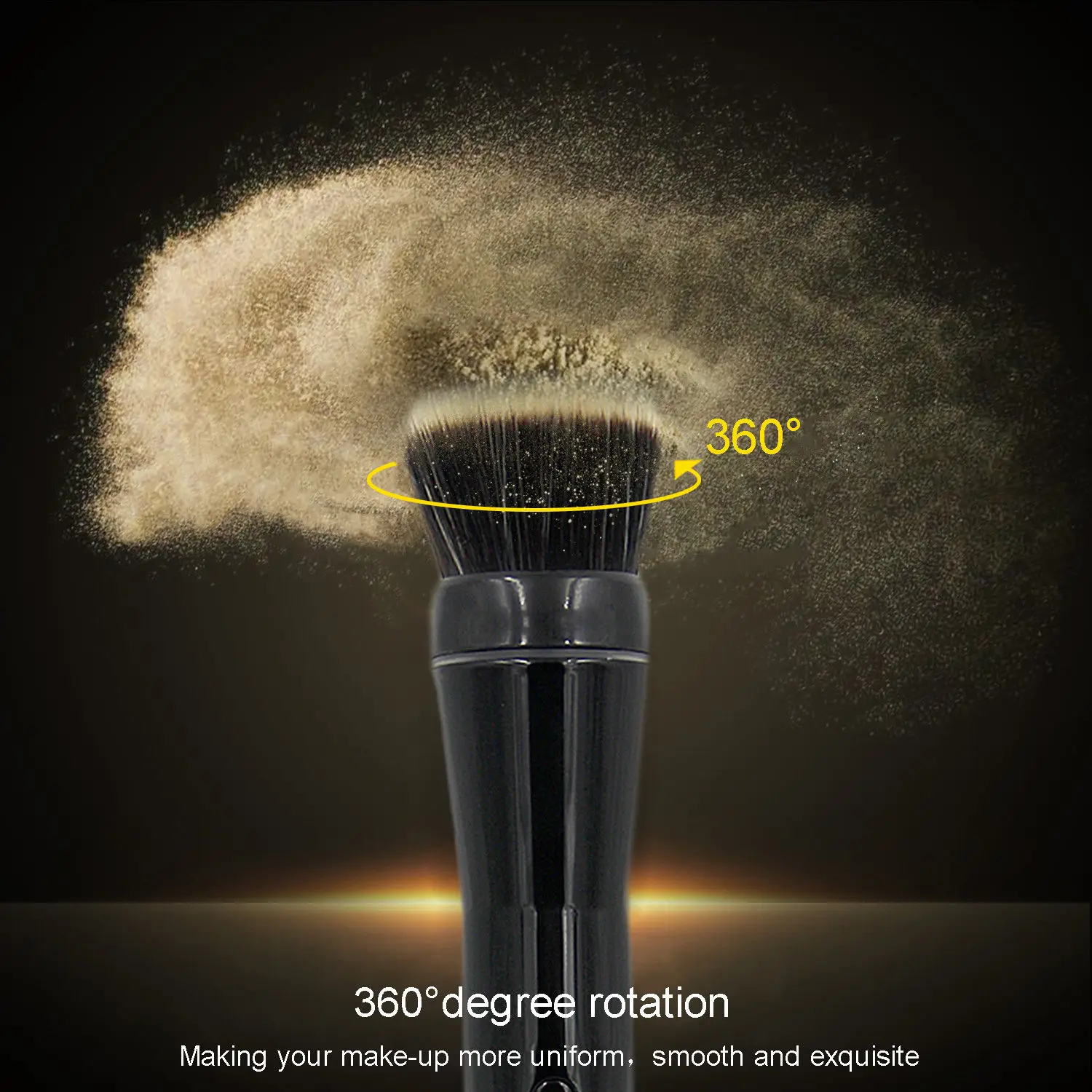 Popular Makeup Tools Portable Travel Cosmetic Electric Handle Makeup Brushes Blush Powder Foundation Single Makeup Brush