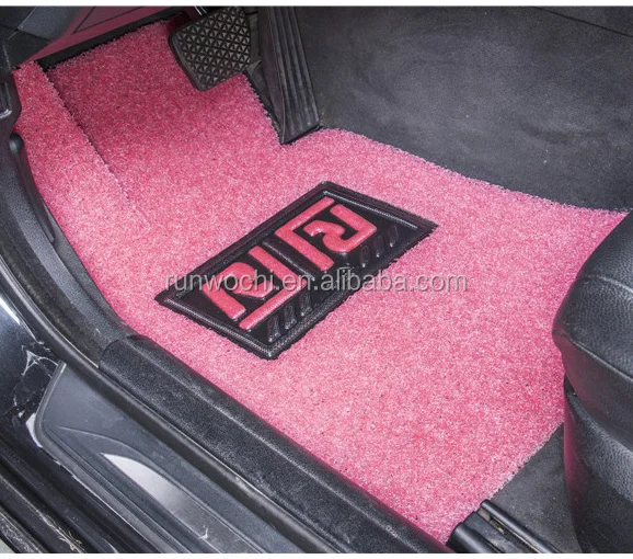 Автомобильный коврик MotorTrend из ПВХ, двухслойный Противоскользящий серия элегантных кристаллов, двухслойный коврик с кристаллами и датой