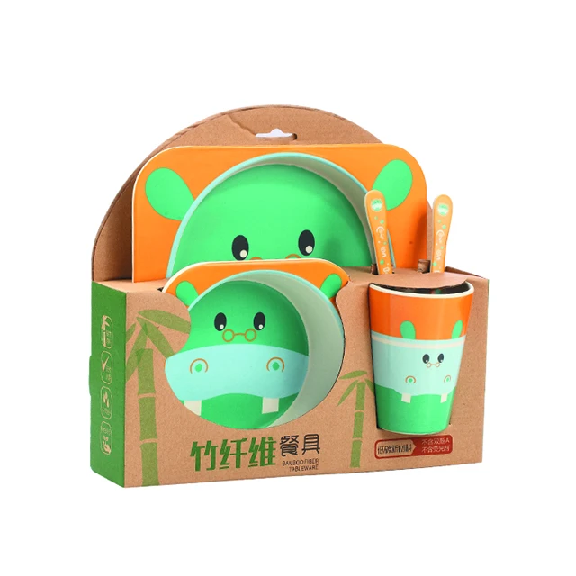 bio dinnerware harmonia spain bamboo dinner set eco kids tableware