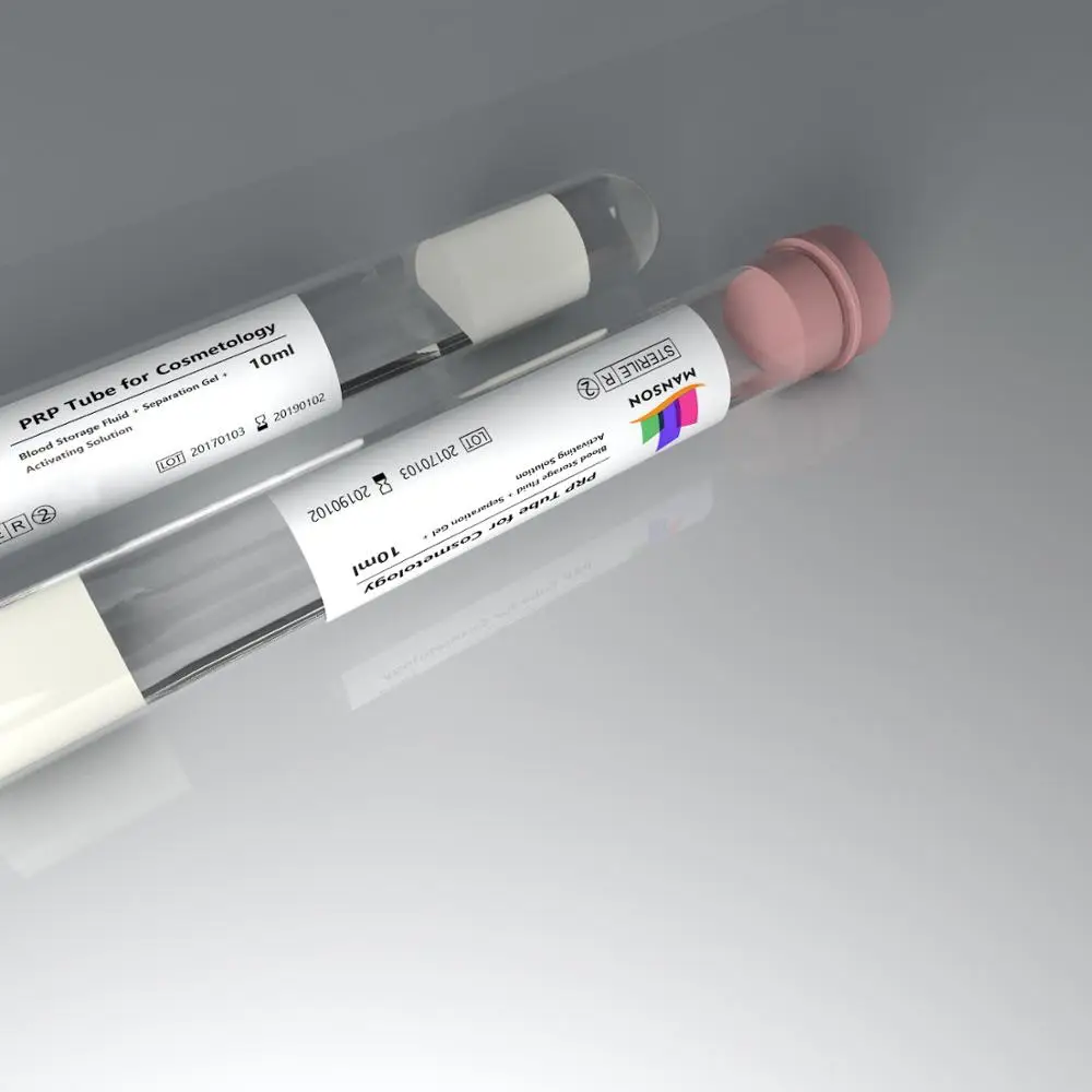 MANSON Sodium Citrate ACD A anticoagulant Gel PRP Syringe Kit